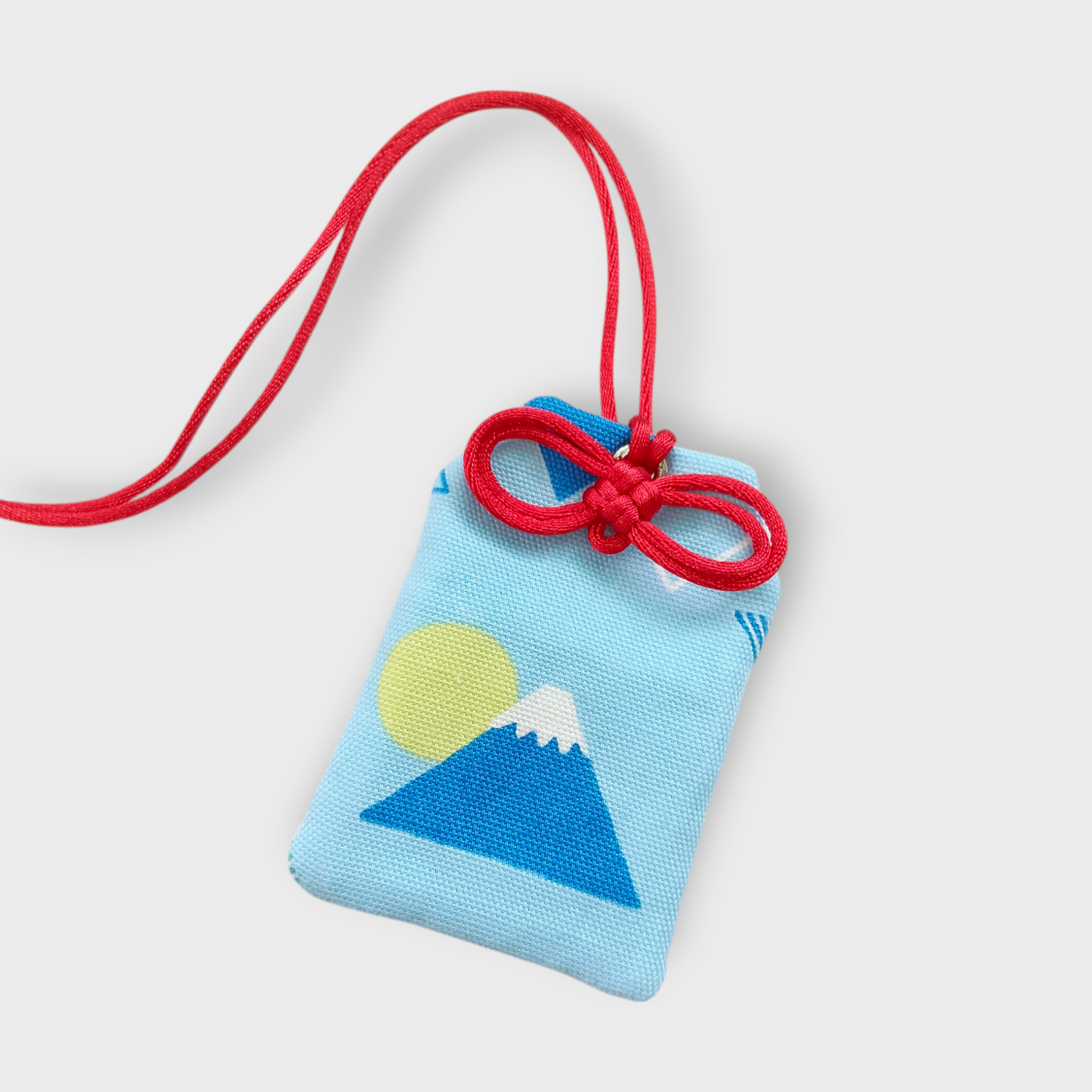【可客製祝福】和風富士山。御守款平安符袋 (可繡名字)