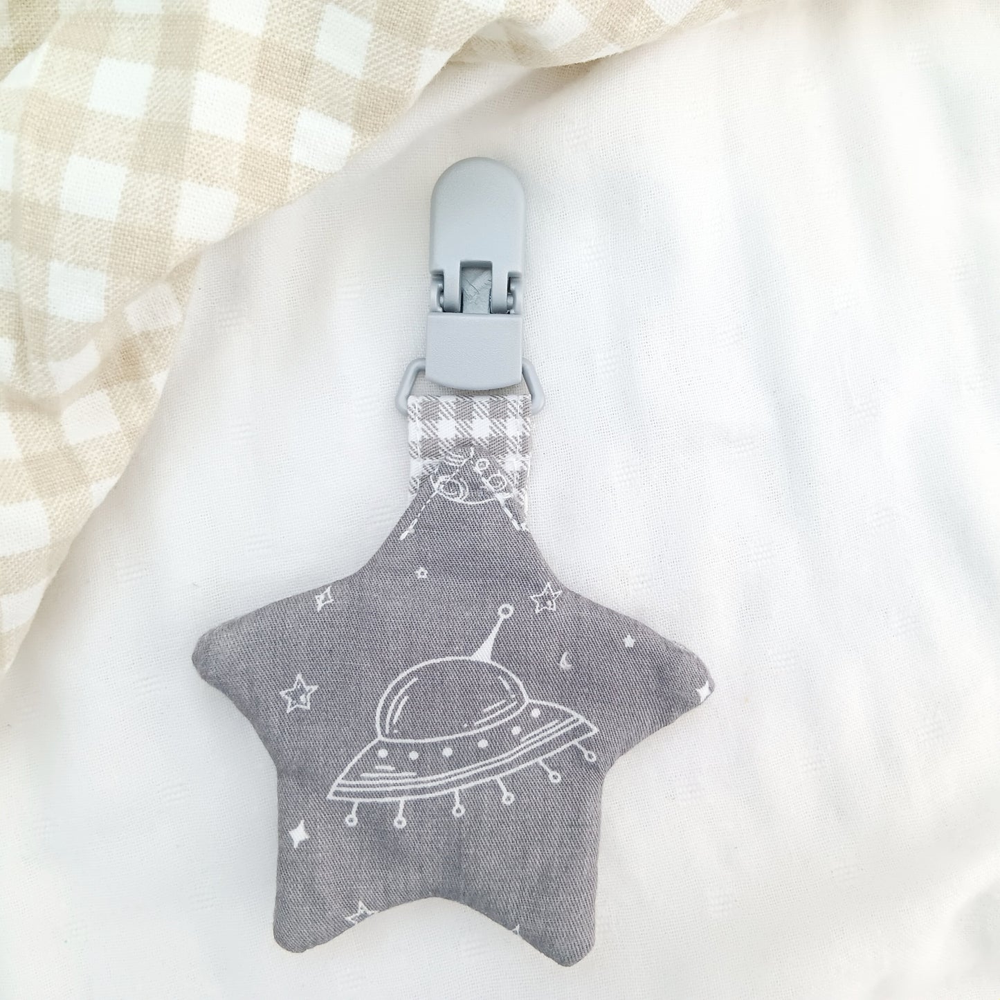 3款可選。星星 海星造型平安符袋 (可繡名字)