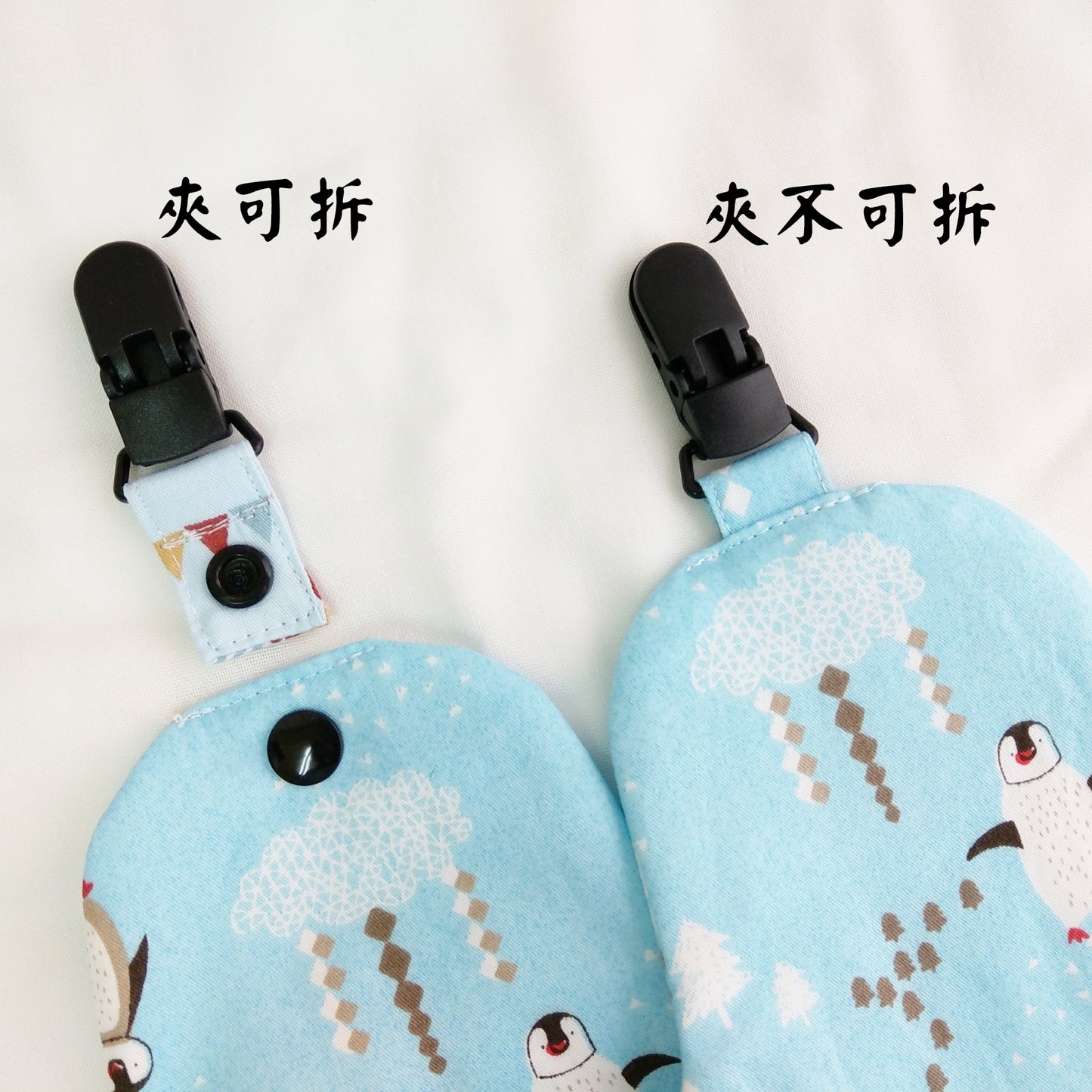 俏皮的海獅們。雙面純棉手帕 / 附夾手帕 (可繡名字)