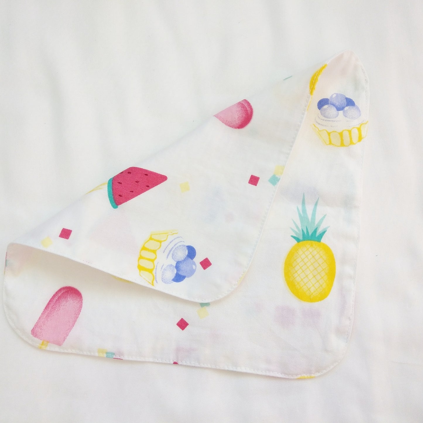 冰果室。雙面純棉手帕 / 附夾手帕 (可繡名字)