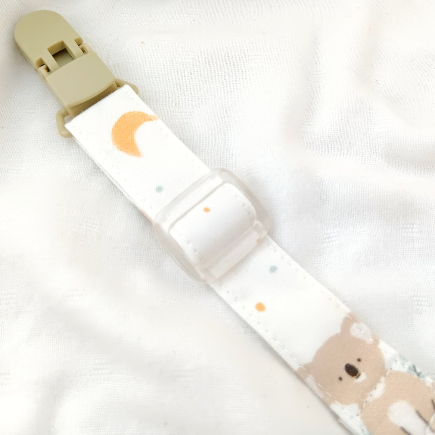 可繡名字 可單購。星月無尾熊。手工訂製3件 4件彌月組